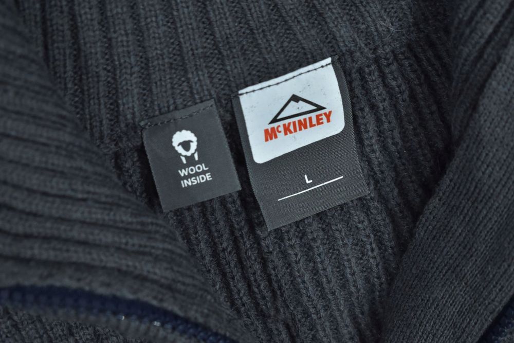 Mckinley Wool Inside Trekkingowy Męski Sweter Zipneck L