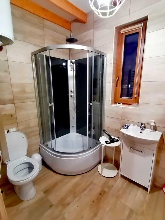 domek na Kaszubach kaszuby jacuzzi, balia, ogrodzony sauna beczka