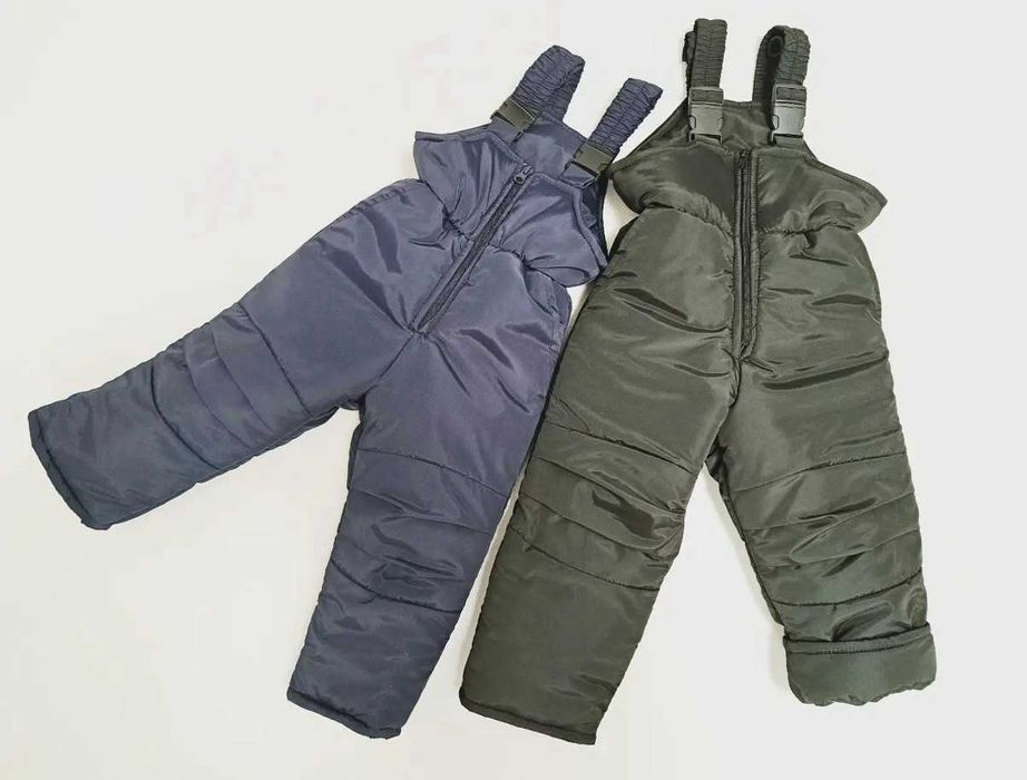 Штани-напівкомбез дитячі зимові р  80 86 92