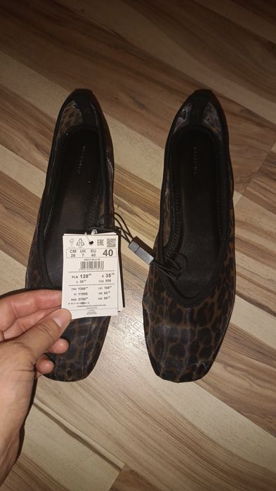 Прозорі  балетки reserved 40