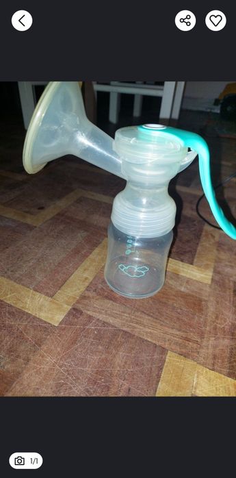 Bomba extratora de leite manual