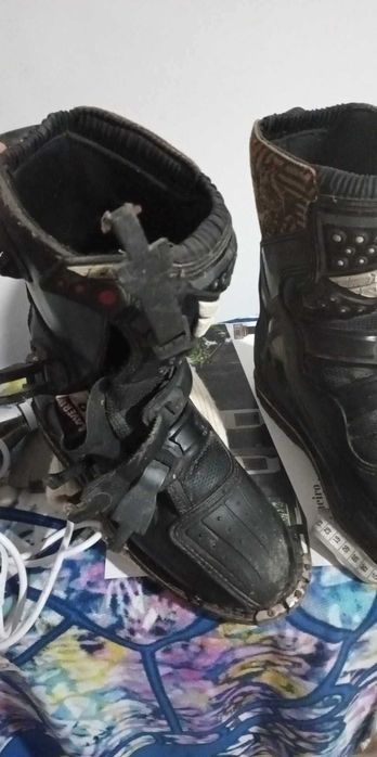 Botas motocross como novas fly