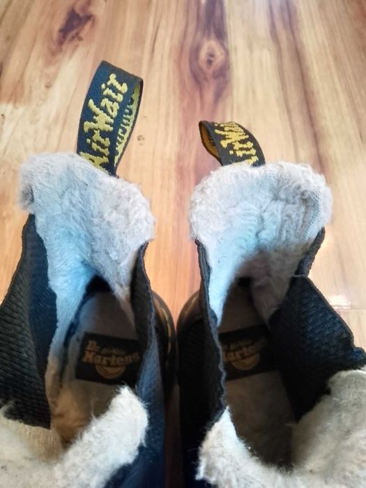 Dr,Martens Leonore róż 37 skórzane botki