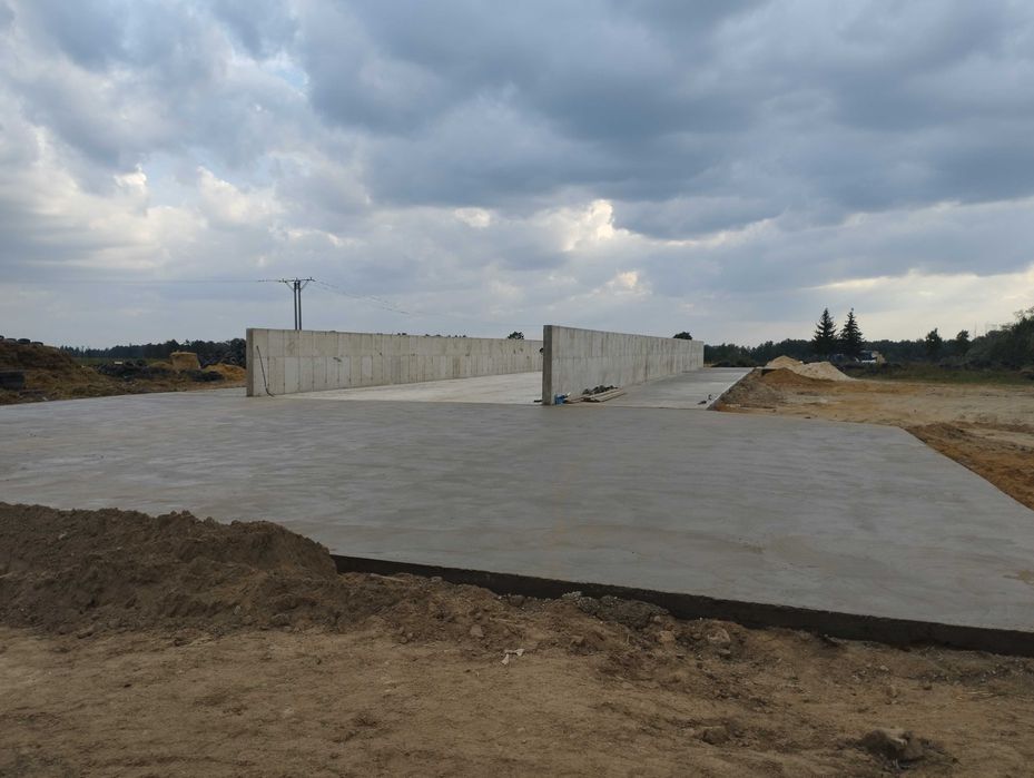 Usługi budowlane, garaże, obory, silosy, fundamenty żelbetowe