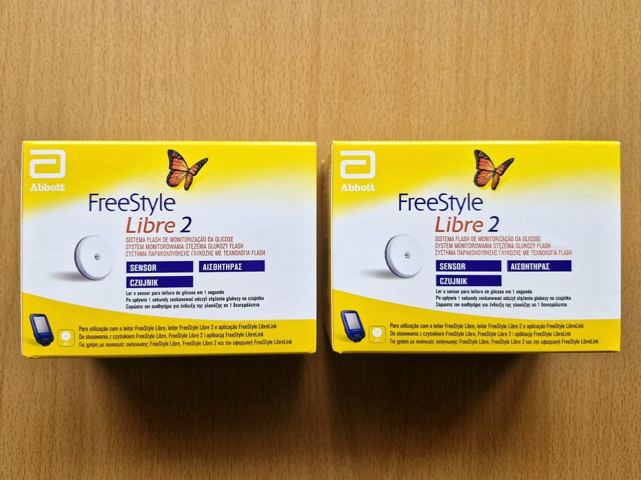 Sensory Freestyle Libre 2  2 sztuki + Gratisy  Termin 31.10.2027 *