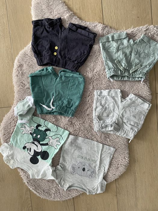 Letnie ubranka dla chlopca paka
