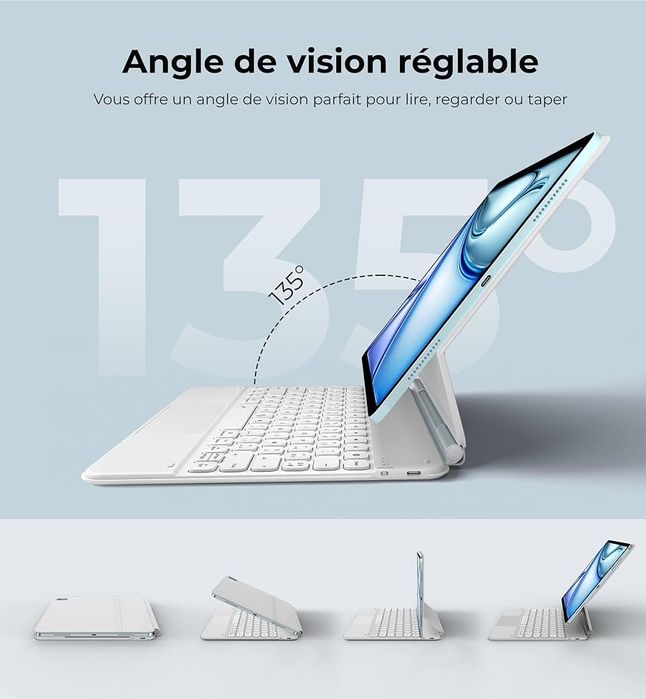 Dracool Etui na klawiaturę do iPada Pro 12,9"  DE