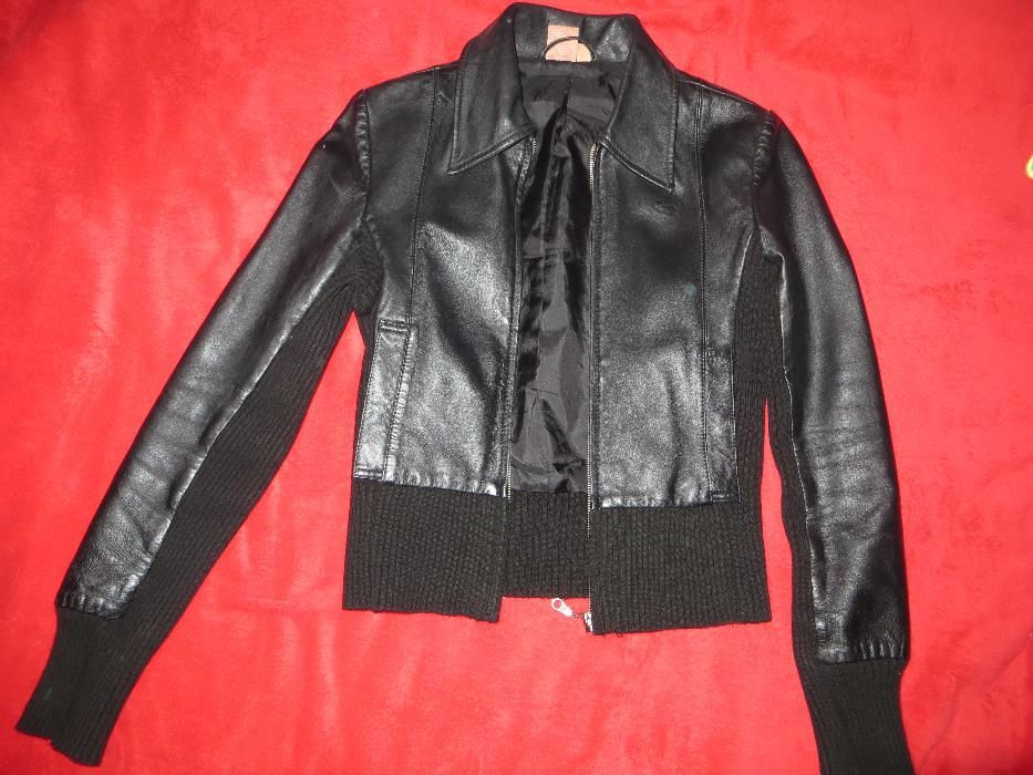 Шкіряна куртка ROXY Quiksilver у відм стані М Л шкіра