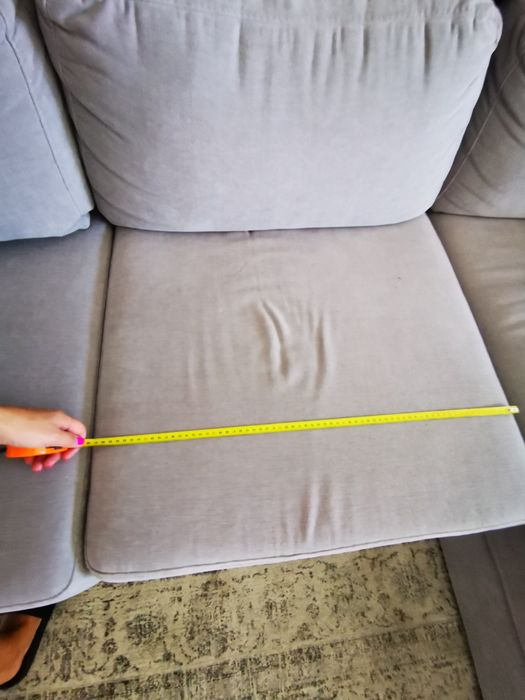 Sofá chaise longue comprimento 2.65cm por 1.90cm e  60cm