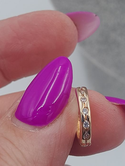 Drobne kolczyki kółeczka Xuping