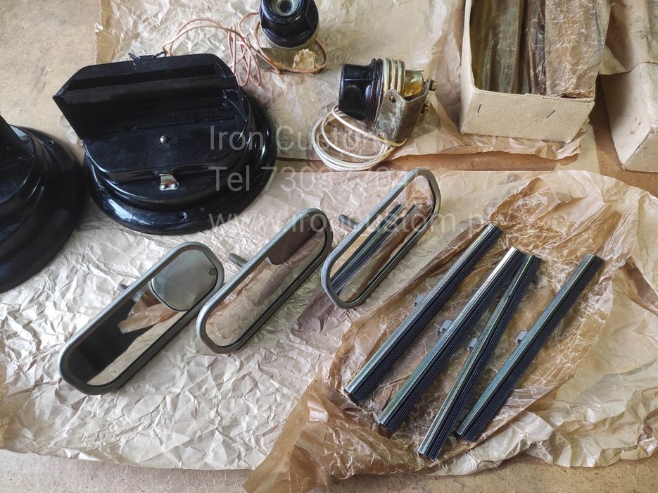 Części GAZ 69 Uaz lusterko lampa Warszawa wycieraczka  Wołga Pabieda