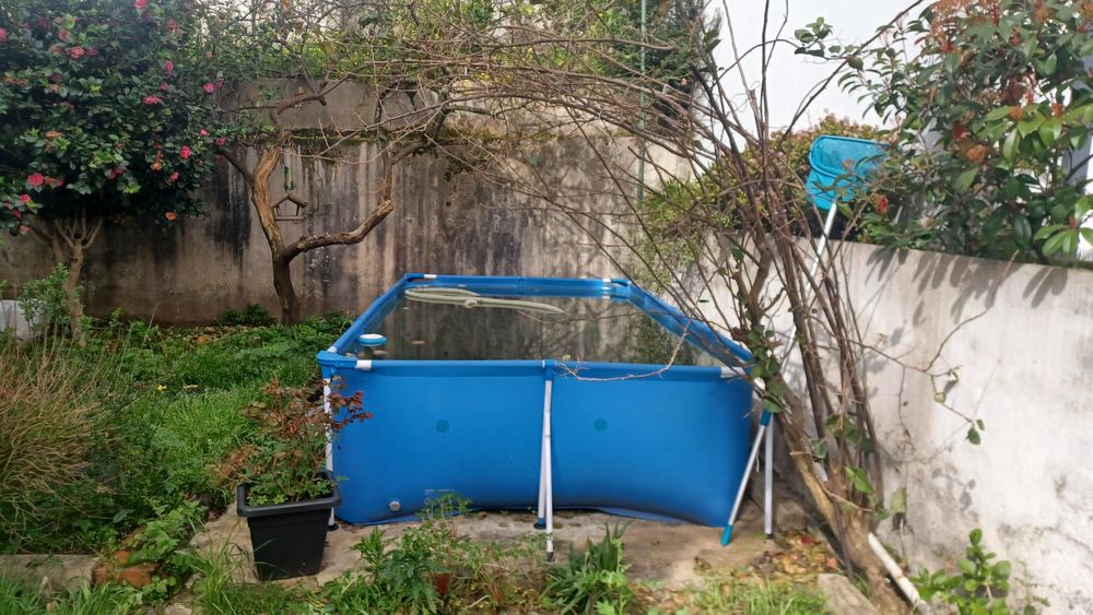 Piscina de lona, para desocupar