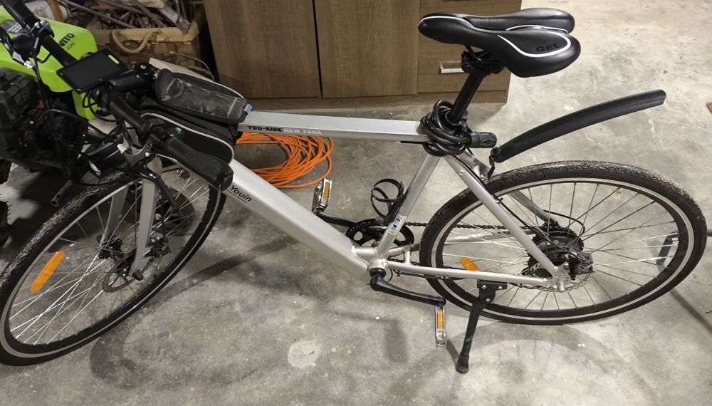 Bicicleta elétrica Youin New York Urban Gravel - Praticamente Nova