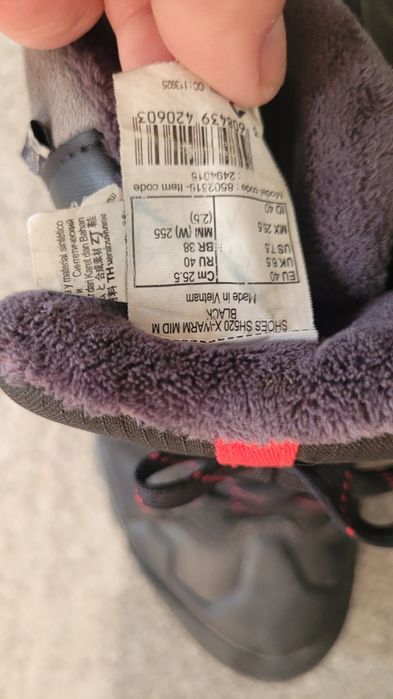 Buty zimowe Decathlon