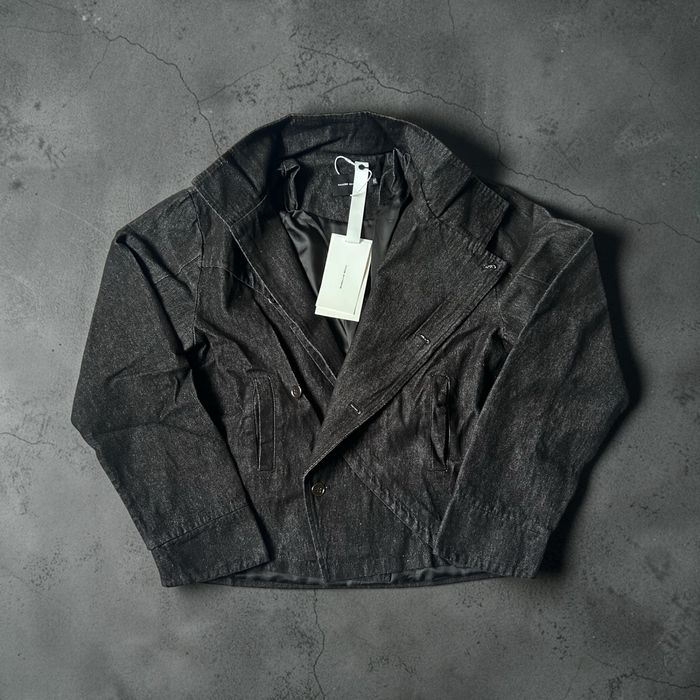 Jacket archive distressed opium y2k black