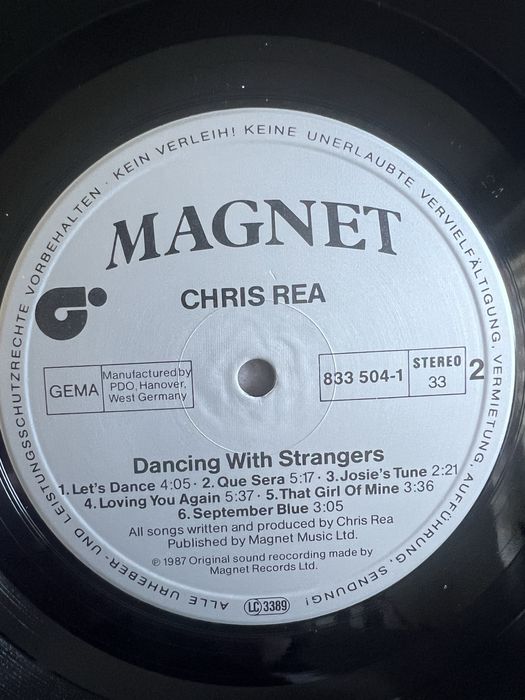Фірмові платівки Chris Rea