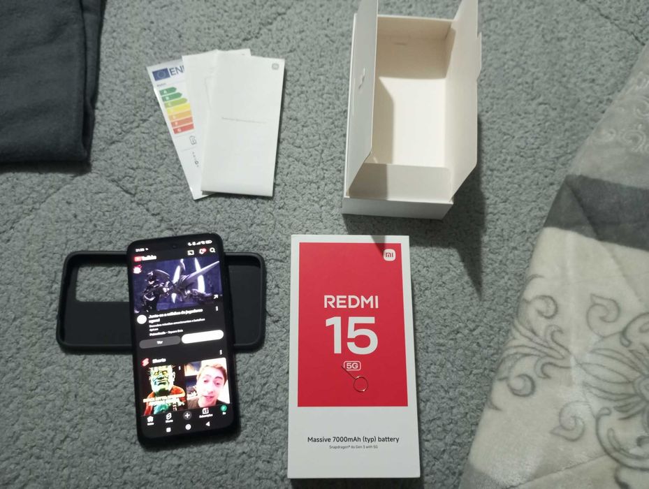 REDMI 15 5G NOVO usado 1 mês.