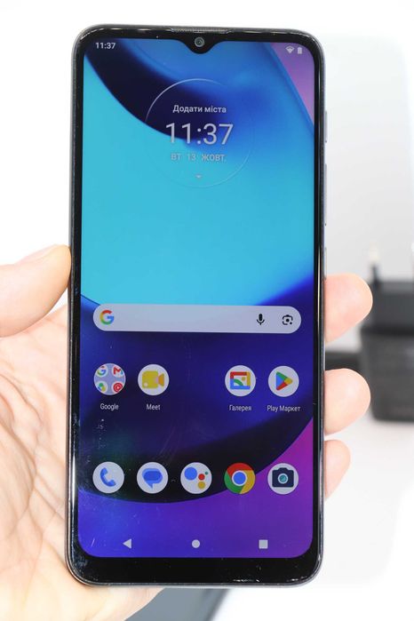 Motorola Moto E20 32GB Graphite,  гарний стан!