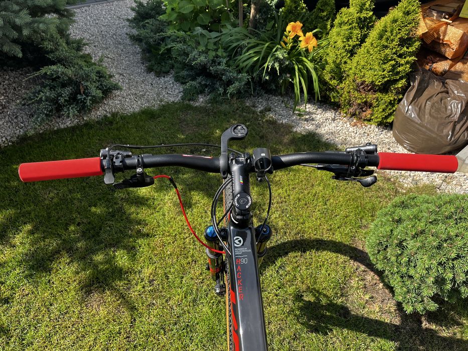 Kellys Hacker 90 roz. L , Fox 32, Mavic, XTR,