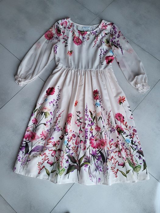 Elegancka sukienka Livia Clue r. 36 S na chrzciny komunię
