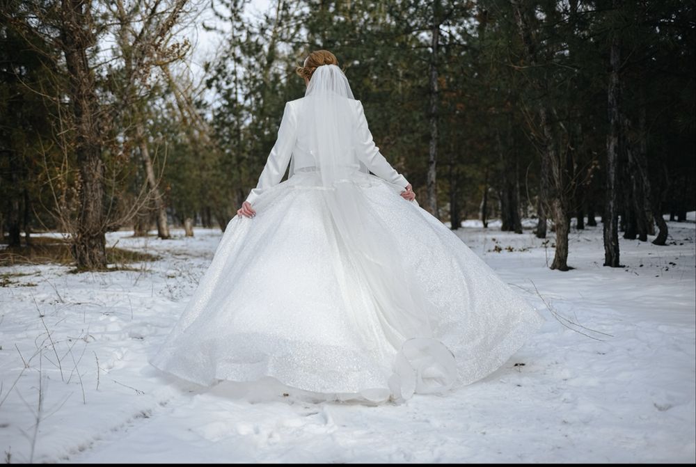 Весільне/ вечірне плаття трансформер розмір 42/44