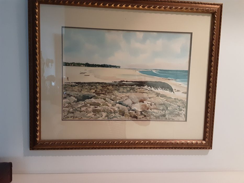 Marinha de Jorge Maltieira de uma ilha do Brasil