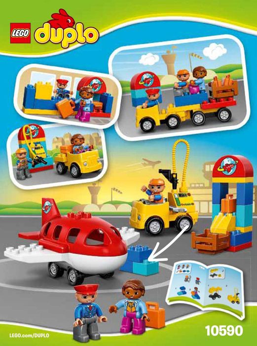 Lego Duplo - lotnisko - 10690