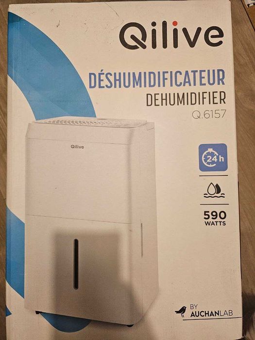 Dehumudifier Qilive com um cheque