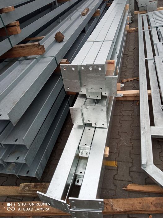 Konstrukcja stalowa hali 12x24 IWOSTAL