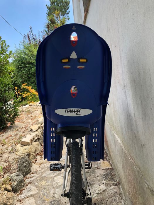 Cadeira de criança para bicicleta Hamax.