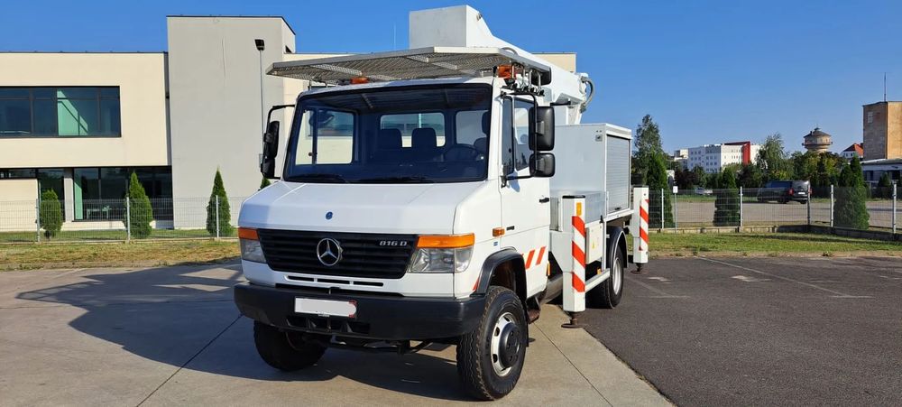 Mercedes-Benz Vario Mercedes Vario 4x4 Podnośnik koszowy Bison Palfinger TKA16
