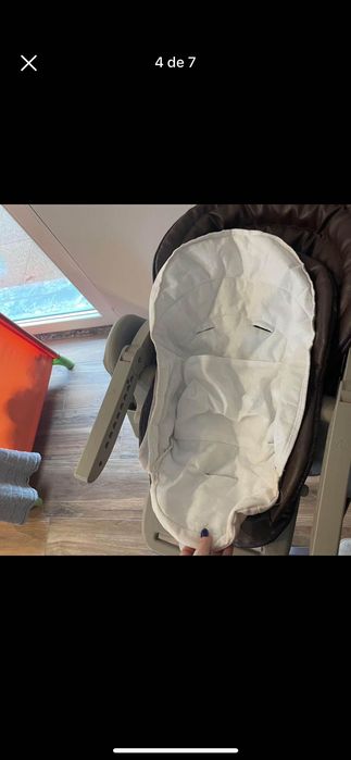 Cadeira de papa e espreguiçadeira