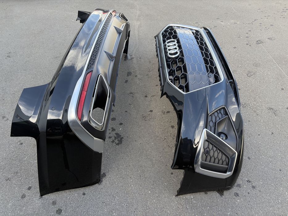 Бампери Audi A4 b9 lift sline