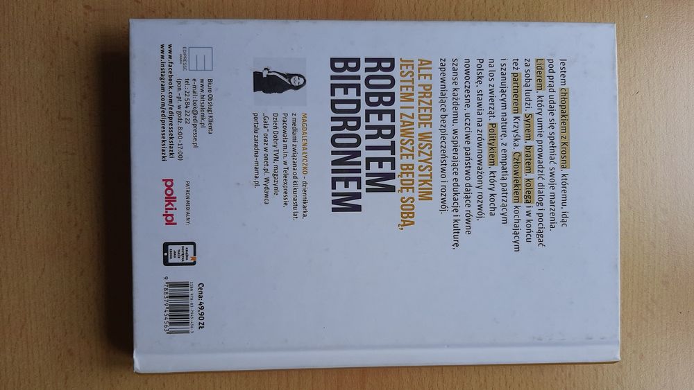 Robert Biedroń książka Pod prąd