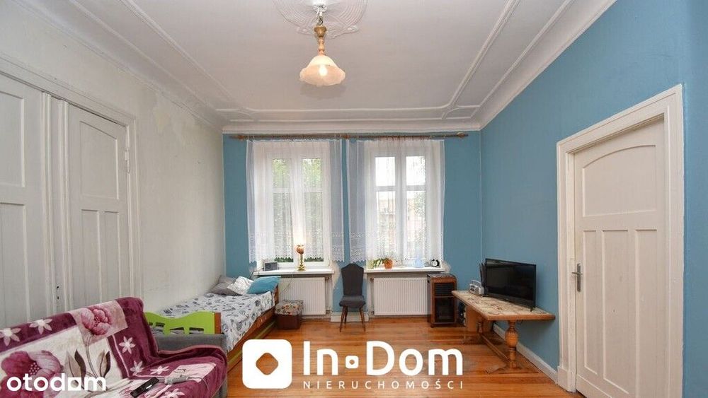 Gotowe, 4-pokojowe mieszkanie w kamienicy.