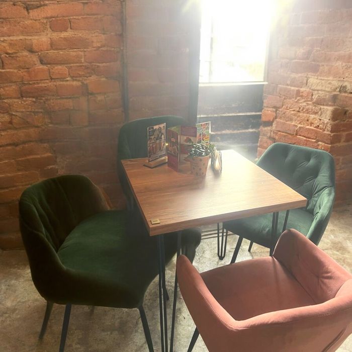 Stolik z 4 krzesłami loft