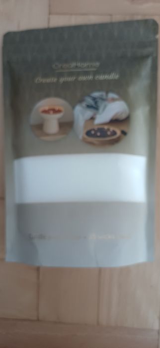 Woskowy piasek, wosk biały, knoty