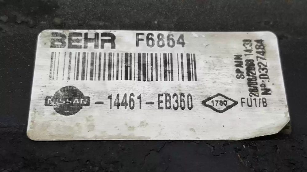INTERCOOLER NISSAN PATHFINDER III 2008 -14461EB360