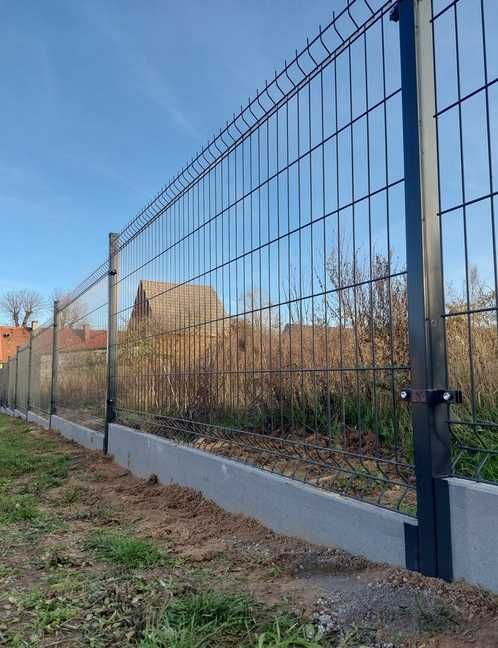 Ceownik metalowy do podmurówki ogrodzenie panelowe brama