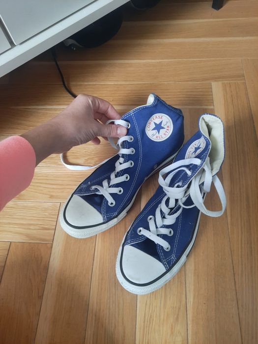 Trampki converse niebieskie 39