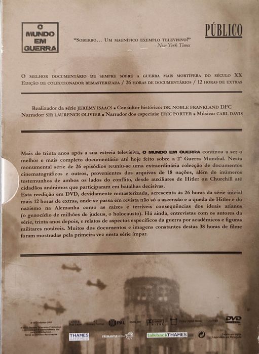 Coleção DVD O Mundo em Guerra