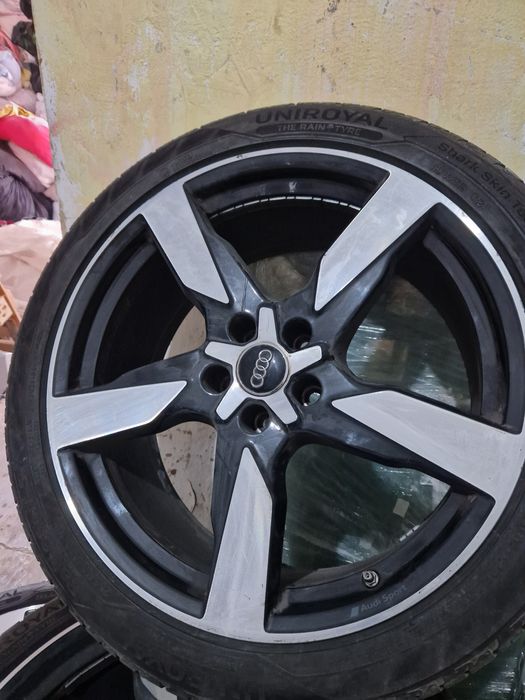Гума літня з дисками Audi sport, на A6,A6 Allroad,Q5/SQ5 255/40/20