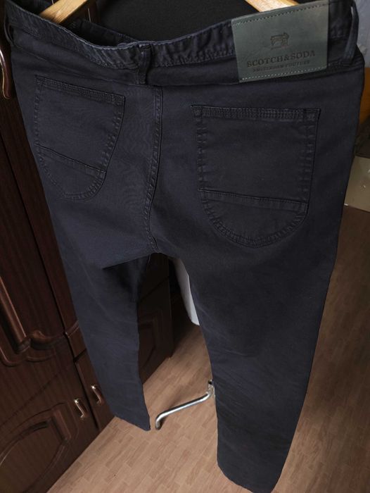 Джинсы Scotch&Soda Dylan jeans Дания w31 stretch dark navy.
