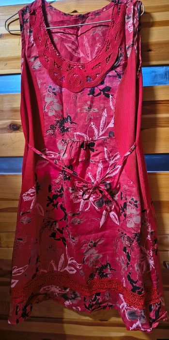 Sukienka lniana Italy roz. 40 (L)