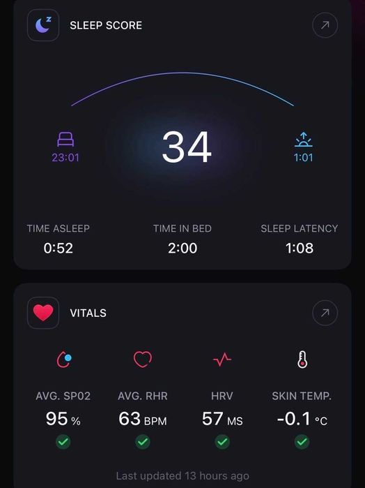 PULS Sleep & Health Tracker — 2 unidades disponíveis