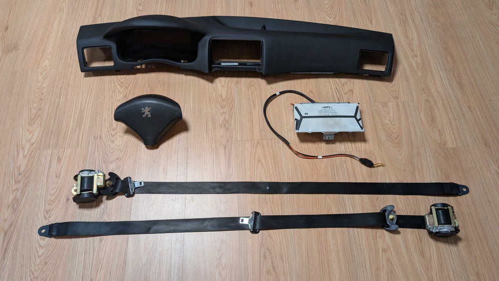 Conjunto Kit Airbags Tablier Peugeot 307 Original