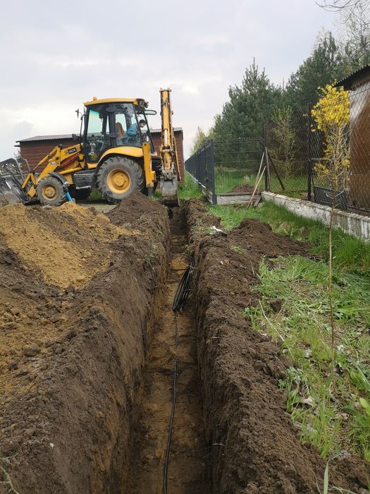 Usługi minikoparka koparko-ładowarka transport do 5t Rebak