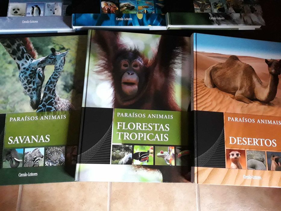 Coleção Livros "Paraísos Animais"