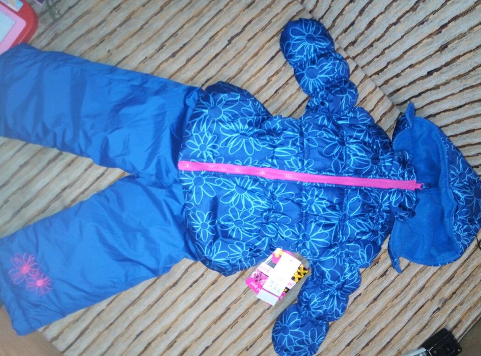 Куртка зима зимняя для девочки pink platinum на 12 мес 1 год