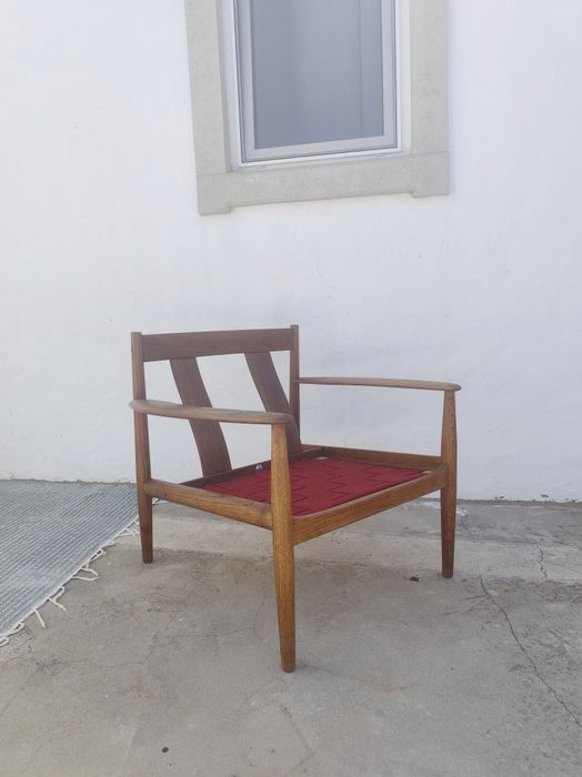 Mid century vintage grete jalk poltrona f118